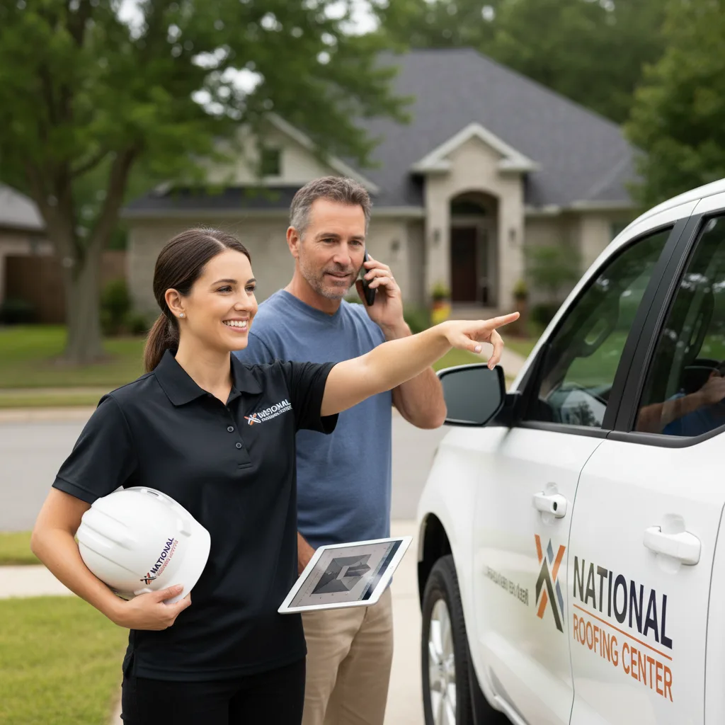 National Roofing Center customer support in Custer